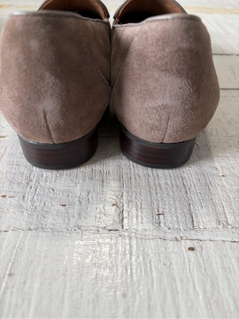Clarks Un Blush Ease Loafers NEW size 9 in Pebble Suede Unstructured Comfort - Picture 5 of 14